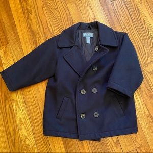 Children’s Place Navy Blue Wool Pea Coat